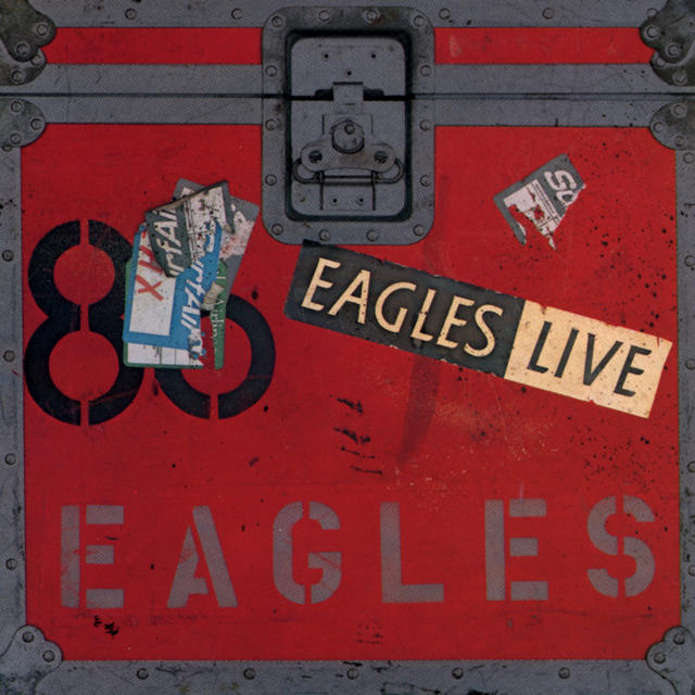 Eagles, EAGLES LIVE Album Cover