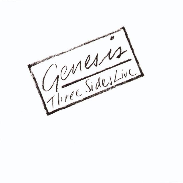 Genesis THREE SIDES LIVE Album Cover