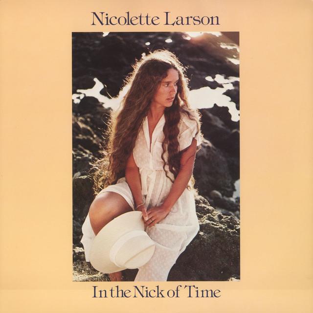 Nicolette Larson IN THE NICK OF TIME Cover Art