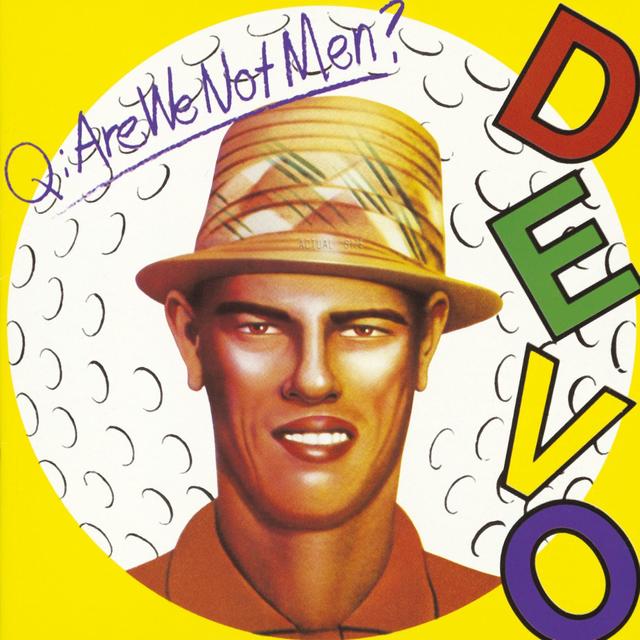 Devo ARE WE NOT MEN? Album Cover