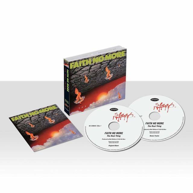 Faith No More THE REAL THING (DELUXE) Album Cover