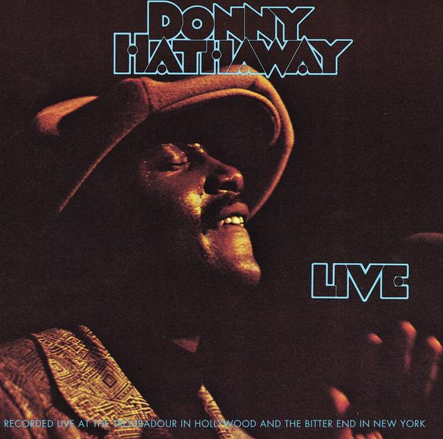 Donny Hathaway LIVE Album Cover