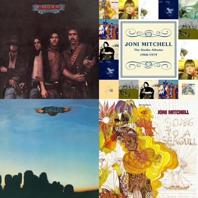 Eagles, Joni Mitchell, and Neil Young at the Corral Club