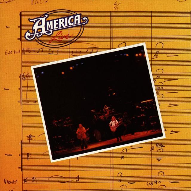 America AMERICA LIVE Cover