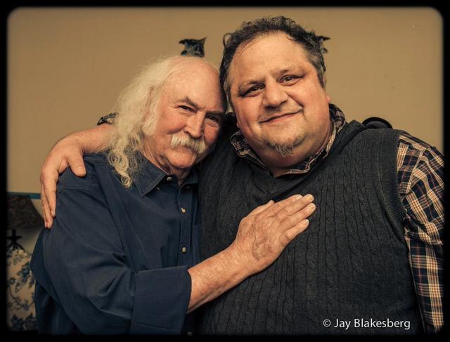 Steve Silberman and David Crosby 