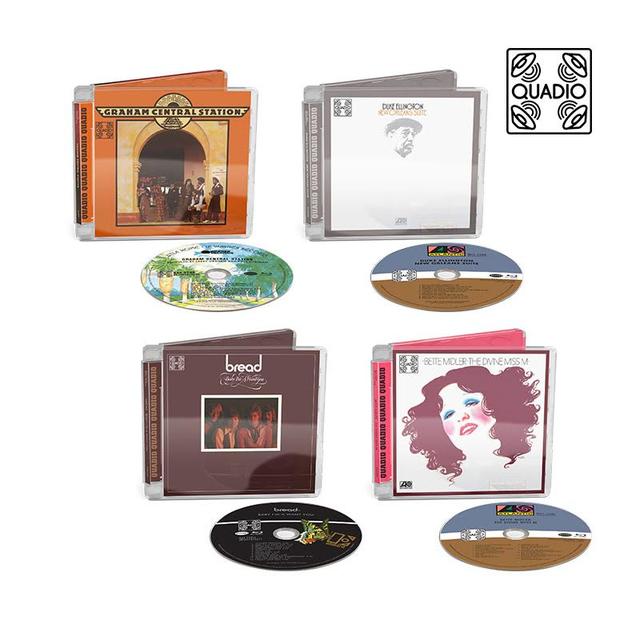 Rhino releases next round of Quadio featuring Bette Midler, Bread, Duke Ellington & Graham Central Station