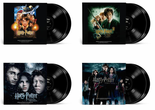 First 4 Harry Potter Soundtracks 