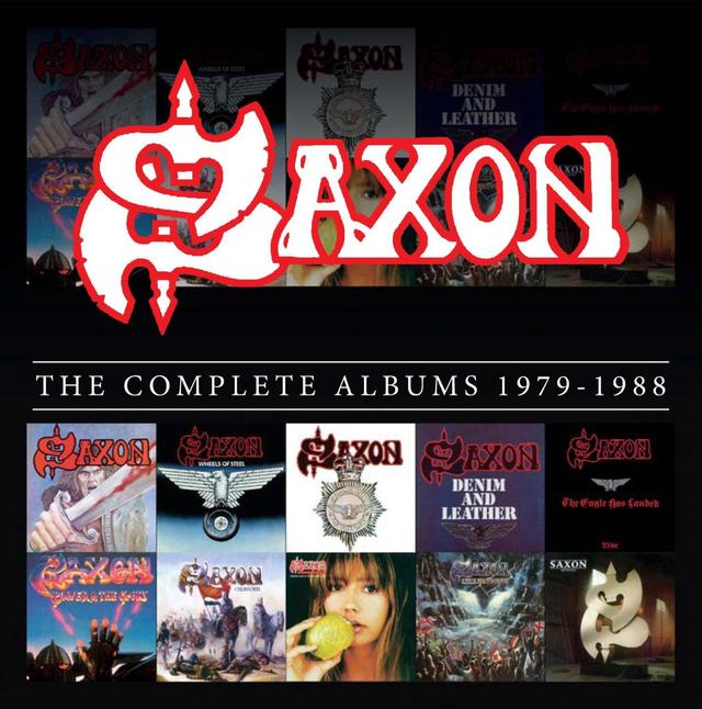 Enter to win Saxon's THE COMPLETE STUDIO ALBUMS COLLECTION 1979-1988