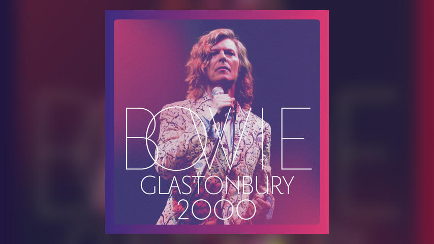 David Bowie GLASTONBURY 2000 Album Cover Art