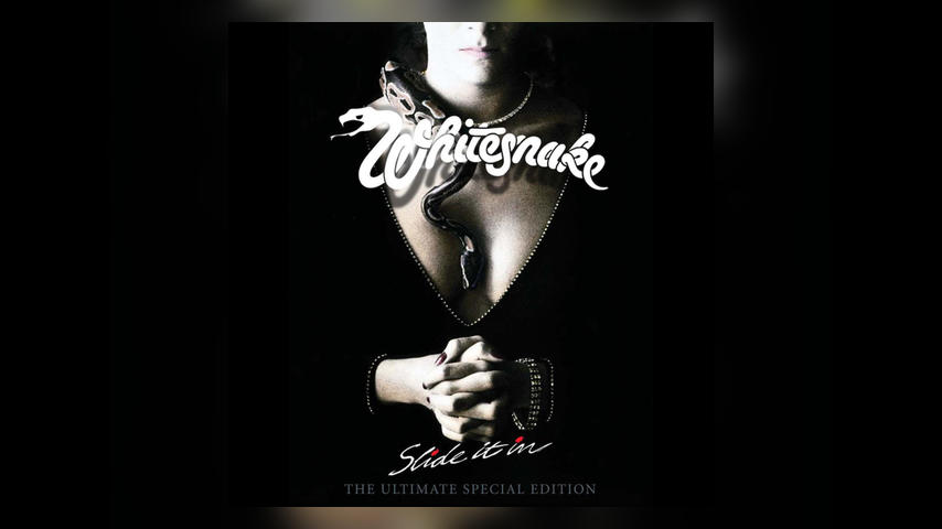 Whitesnake SLIDE IT IN 35TH ANNIVERSARY Cover Art