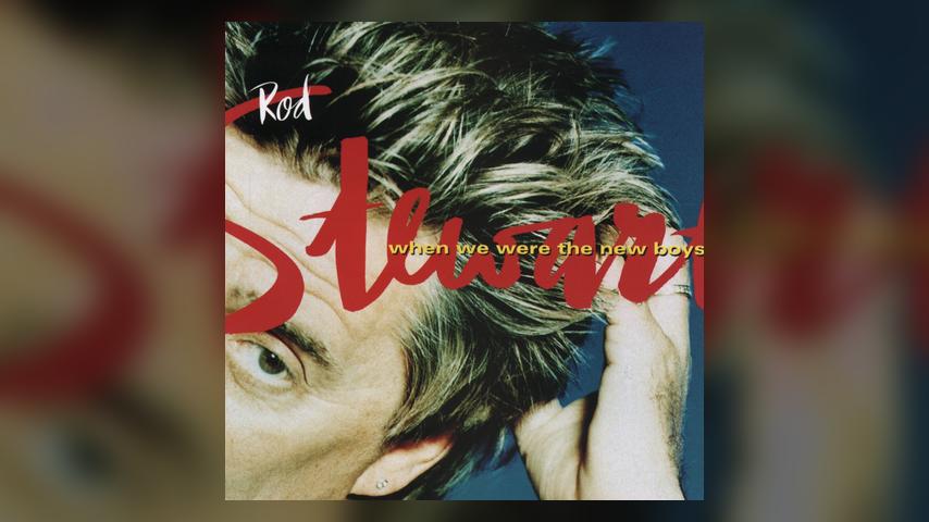 Rod Stewart WHEN WE WERE THE NEW BOYS Album Cover