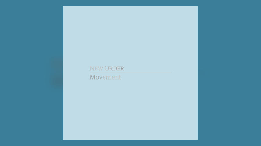 New Order MOVEMENT Album Cover