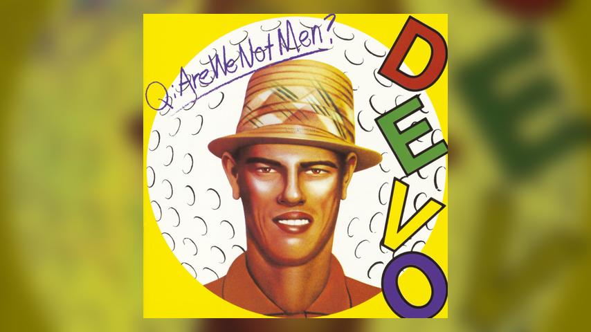 Devo ARE WE NOT MEN? Album Cover