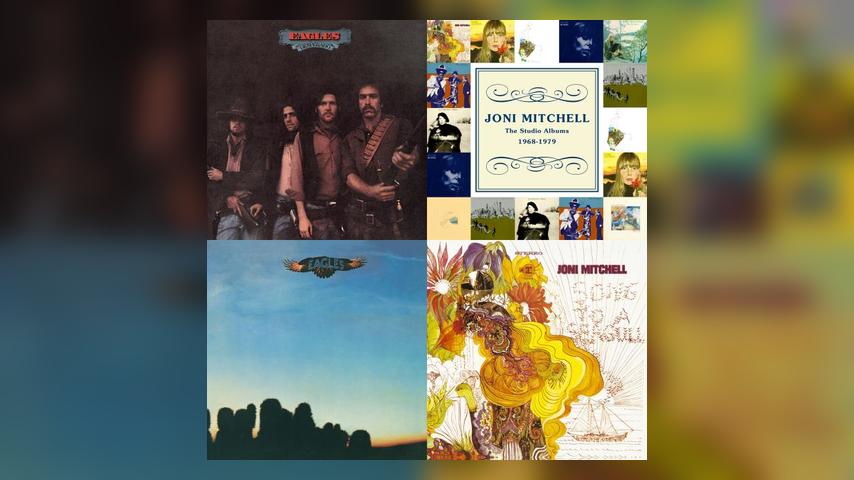 Eagles, Joni Mitchell, and Neil Young at the Corral Club