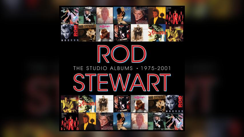 Rod Stewart THE STUDIO ALBUMS Album Cover