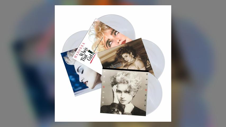 Madonna First Four Albums Crystal Clear Vinyl