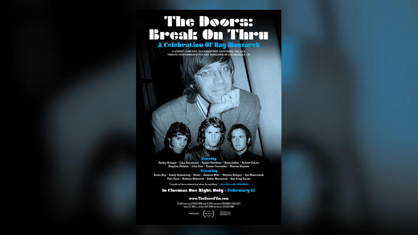 THE DOORS BREAK ON THROUGH One-Sheet