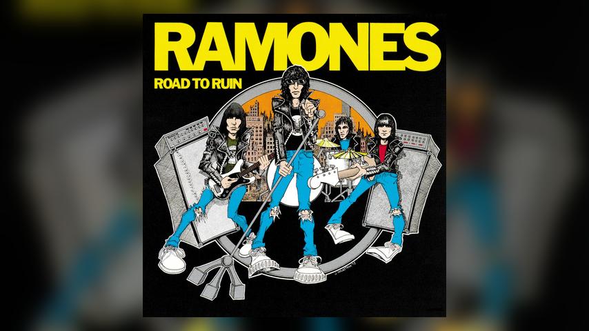 The Ramones ROAD TO RUIN Cover