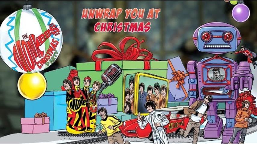The Monkees - Unwrap You At Christmas (Official Lyric Video)