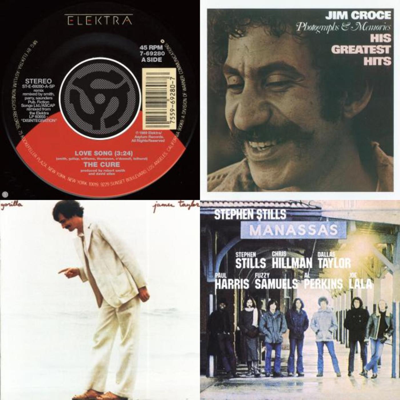 Rhino Love Songs…About Love - Jim Croce, Stephen Stills, Loggins & Messina, James Taylor, The Cure, The Spinners, Curtis Mayfield, Michel'le, Donny Hathaway, Syd Barrett, Ringo Starr