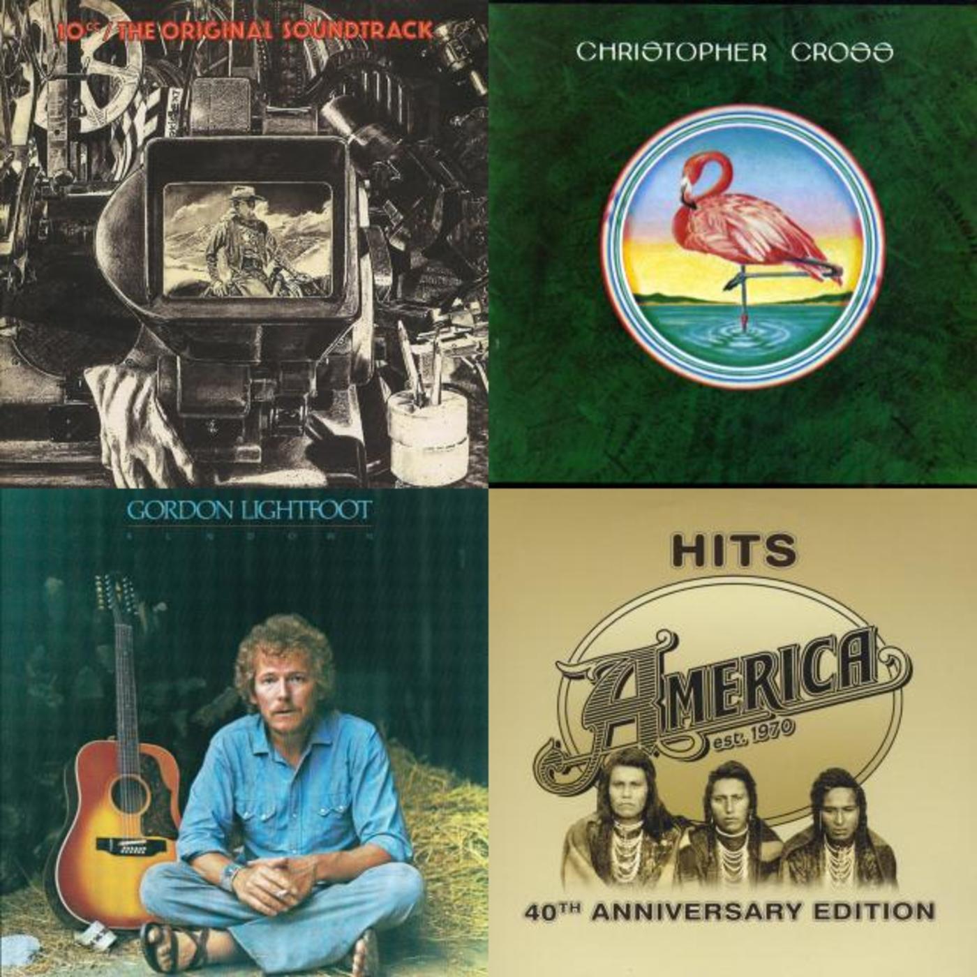 Yacht Rock Etc - Christopher Cross, America, 10cc, Gordon Lightfoot, Seals and Crofts, Starbuck, Billy Ocean, Toto, Gerry Rafferty, The Doobie Brothers, Steely Dan